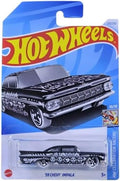 Hot Wheels 59 Chevy Impala (Black), Treasure Hunt HW Celebration Racers 10/10