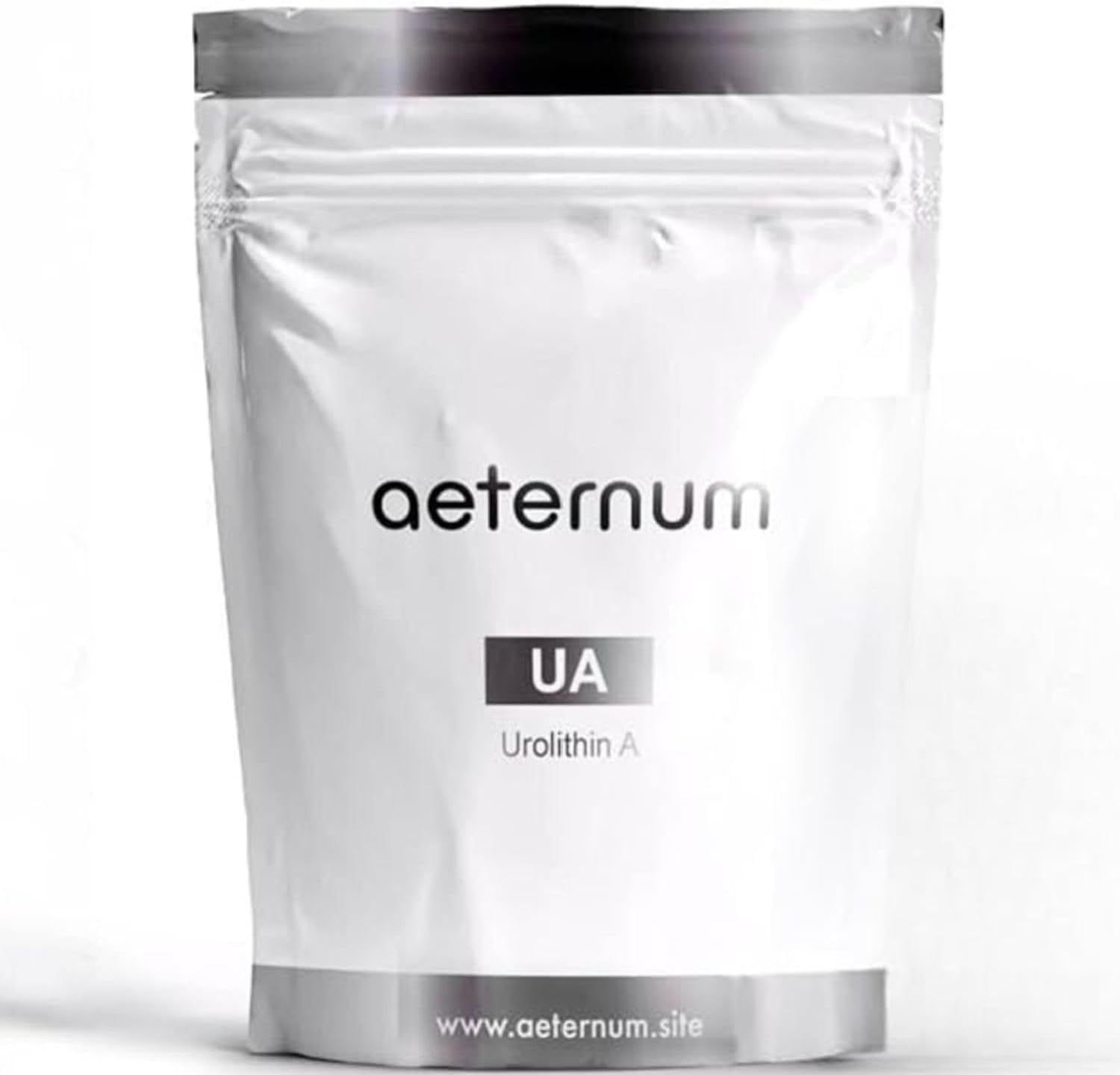 aeternum Urolithin A Powder 100g, Urolithin A Supplement for Muscle Function & Mitochondria Support, No fillers, chemicals, preservatives, or additives, Third-Party Tested 100% Pure Unrivaled Purity!