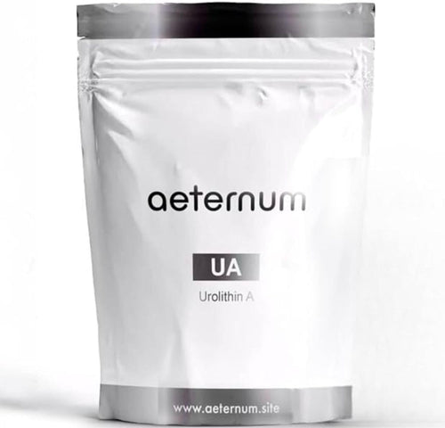 aeternum Urolithin A Powder 100g, Urolithin A Supplement for Muscle Function & Mitochondria Support, No fillers, chemicals, preservatives, or additives, Third-Party Tested 100% Pure Unrivaled Purity!