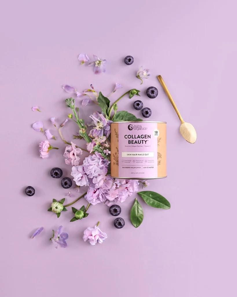 Nutra Naturals Collagen Beauty Powder 672g, VERISOL Bioactive Collagen Peptides + 100% RDI Vitamin C, Supports Skin, Hair, Nails + Gut