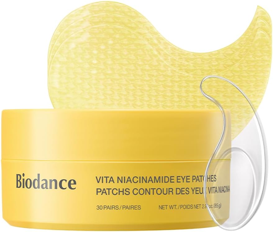 BIODANCE Collagen Peptide Eye Patches, Anti Wrinkle & Smile Line Patches for Face, Under Eye Mask for Fine Lines & Eye Bags, Travel Essentials & Self Care Gifts for Women, Korean Skin Care (60 Count) | Under Eye Mask, Patches for Face, Travel Essentials,