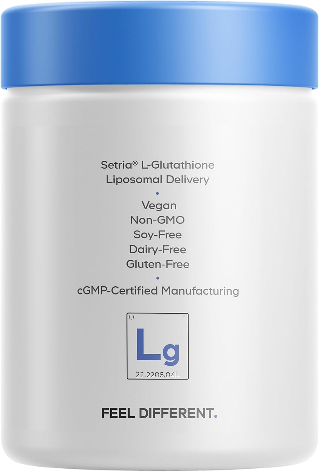 Codeage Liposomal Glutathione Supplement - Pure Reduced Setria L Glutathione Skin - Nano Encapsulated Glutathione Powder Pills - Phospholipids - Antioxidant Complex - Vegan, Non-GMO - 2 Pack