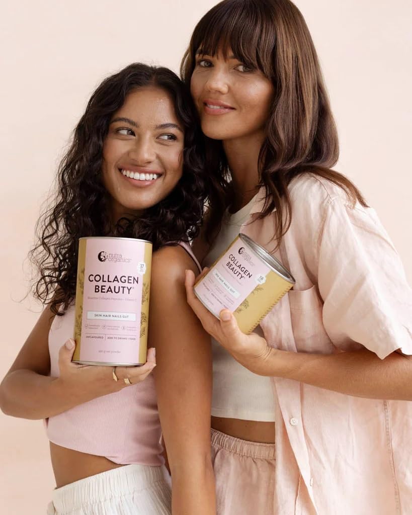 Nutra Naturals Collagen Beauty Powder 672g, VERISOL Bioactive Collagen Peptides + 100% RDI Vitamin C, Supports Skin, Hair, Nails + Gut