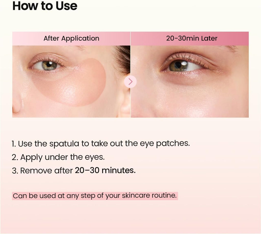 BIODANCE Collagen Peptide Eye Patches, Anti Wrinkle & Smile Line Patches for Face, Under Eye Mask for Fine Lines & Eye Bags, Travel Essentials & Self Care Gifts for Women, Korean Skin Care (60 Count) | Under Eye Mask, Patches for Face, Travel Essentials,
