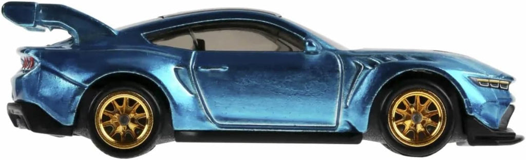 Hot Wheels Factory Fresh Ford Mustang GTD, Super Treasure Hunt, 3/5, Gold Wheels, 1:64 Scale