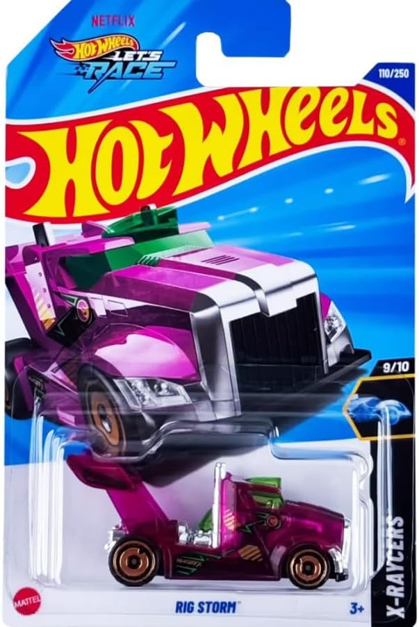 Hot Wheels Treasure Hunt 5-Pack, Lot of 5 Random/Assorted/Mystery Treasure Hunt Vehicles, 1:64 Scale Diecast (No Duplicates)