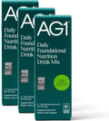 AG1 Daily Greens Powder Superfood Nutrition Drink Travel Packs, 15 x 13g | 75+ ingredients, non-GMO, dairy free, vegan, keto and gluten free, with digestive enzymes, multivitamins and antioxidants