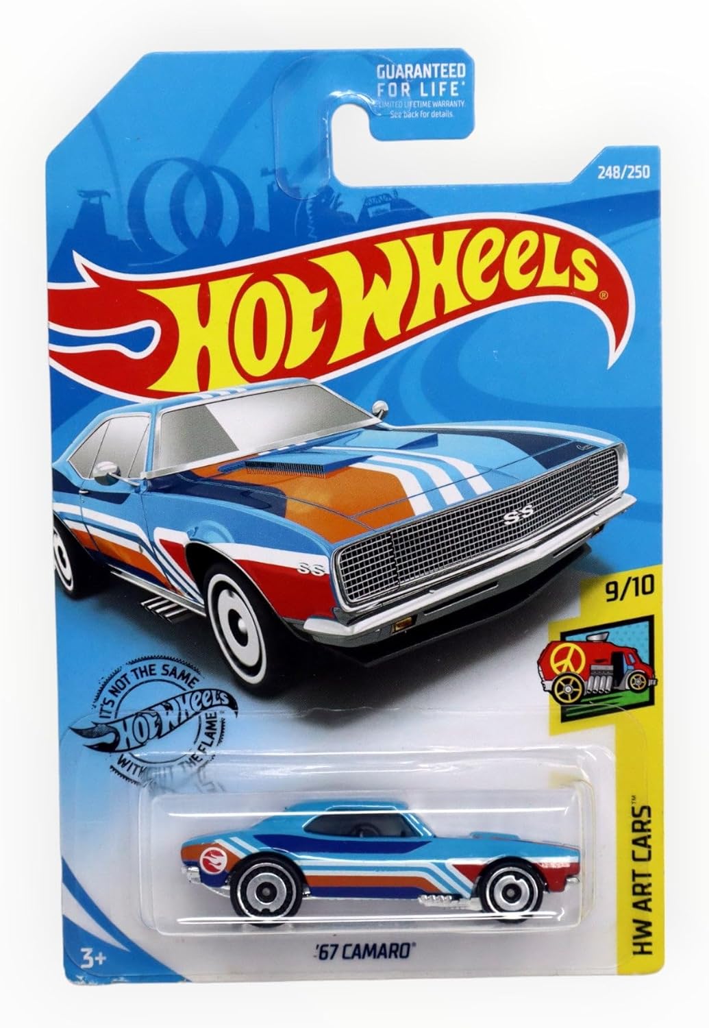 Hot Wheels 2019 Treasure Hunt Hw Art Cars 9/10 - '67 Camaro