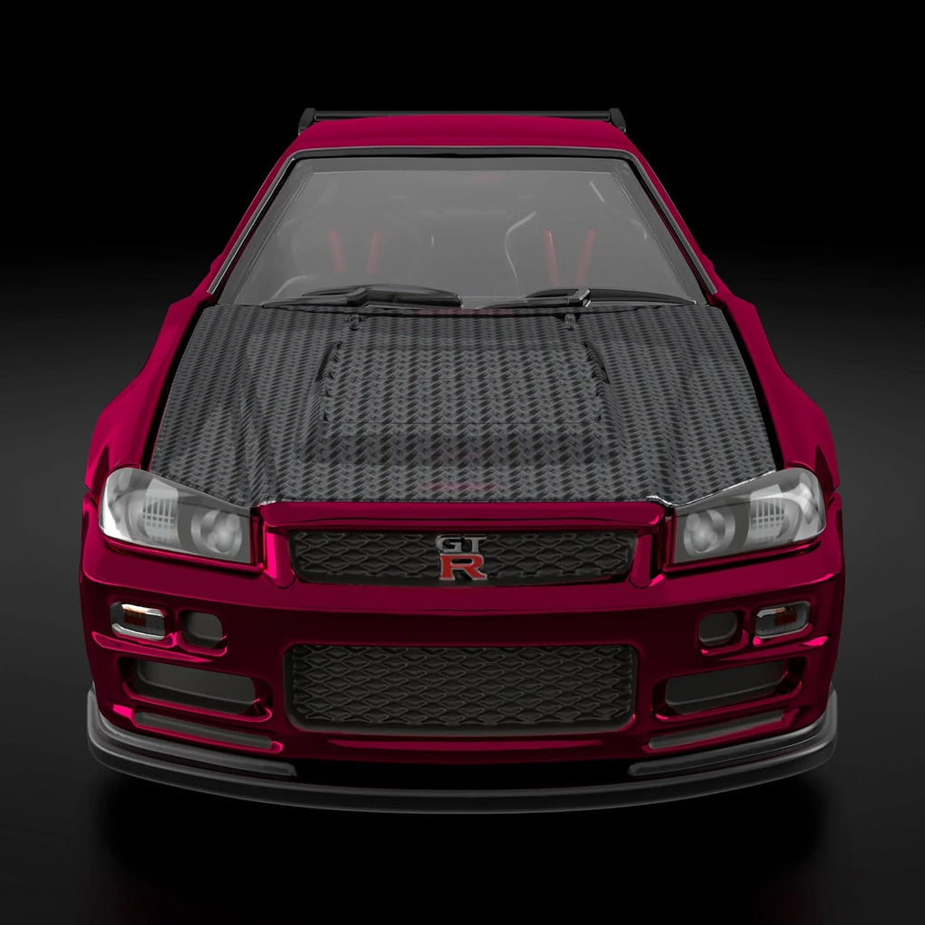 Hot Wheels Nissan Skyline GT-R (BNR34) RLC Exclusive Collectors sELECTIONs - Oxblood Red