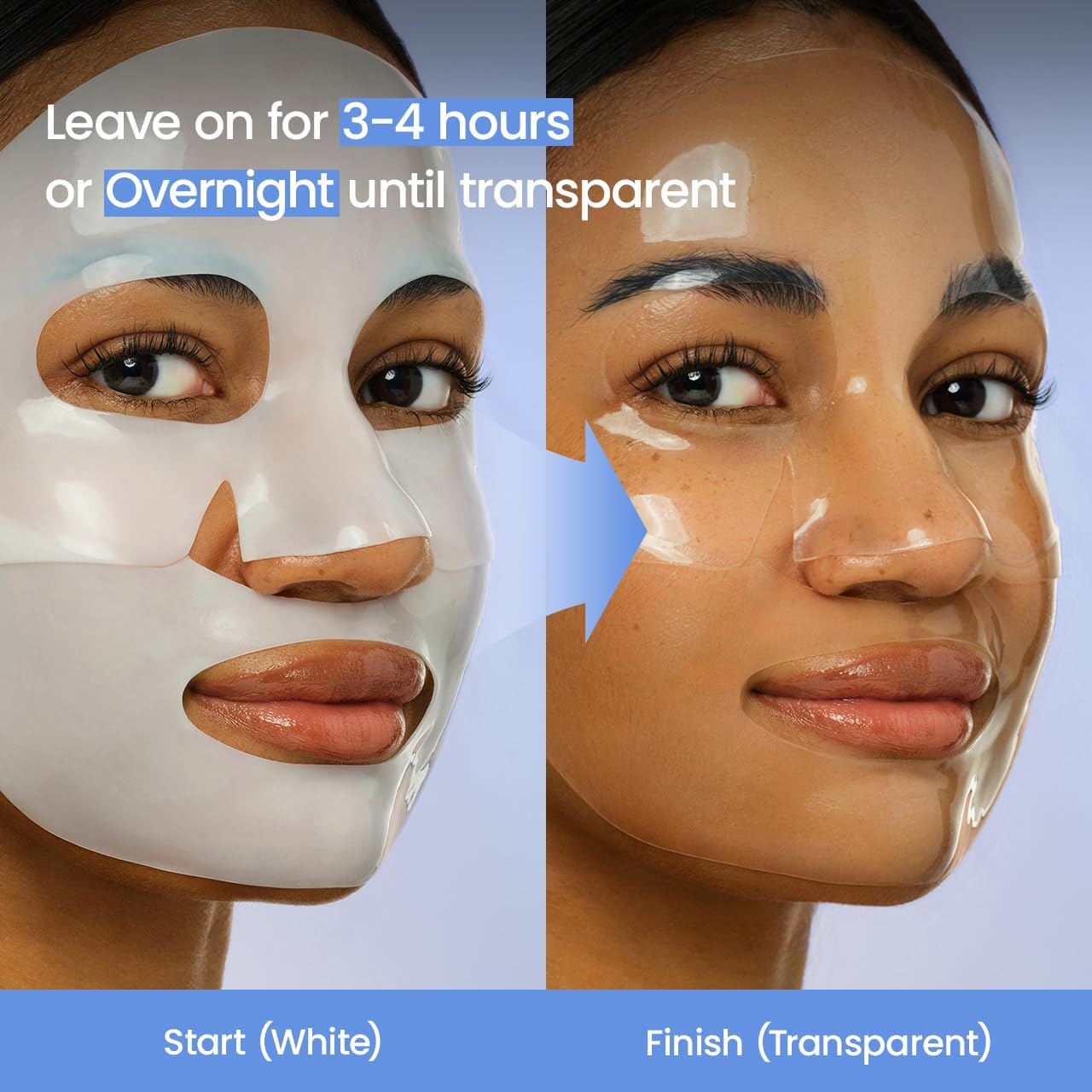 BIODANCE Bio-Collagen Real Deep Mask, Hydrating Overnight Hydrogel Mask, Pore Minimizing, Elasticity, Plumping Improvement, Korean Skincare | 1.19oz(34g) x 4ea
