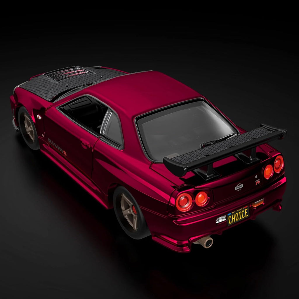 Hot Wheels Nissan Skyline GT-R (BNR34) RLC Exclusive Collectors sELECTIONs - Oxblood Red