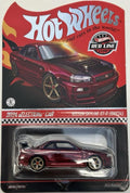 Hot Wheels Nissan Skyline GT-R (BNR34) RLC Exclusive Collectors sELECTIONs - Oxblood Red