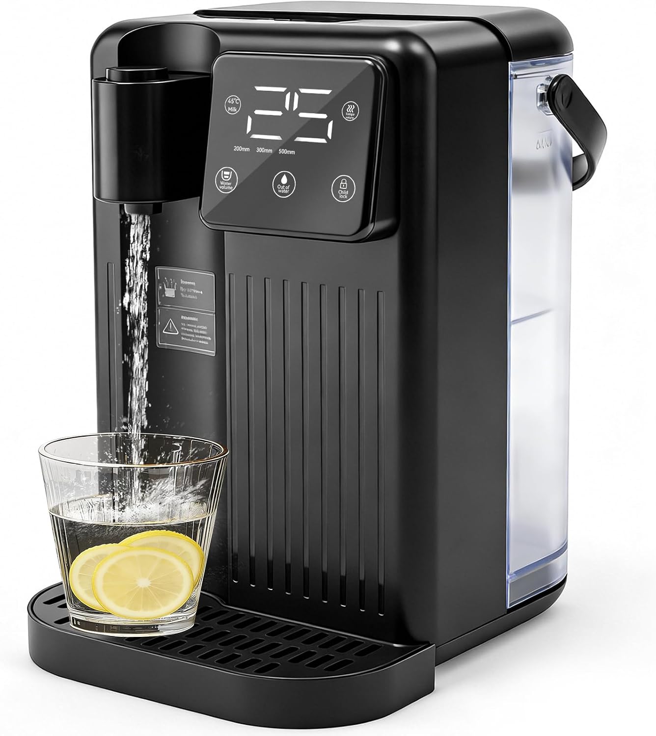 Hot Water Dispenser, 3L Countertop Water Boiler & Warmer, with 12 Temperatures & 3 Customized Water Outputs, Child Locks & Night Lights, Quick Heating, for Home, Party, Office, Kitchen, Bar