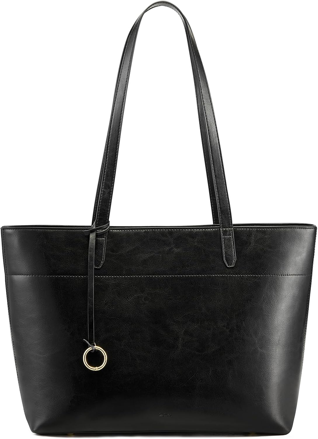 Kattee Vintage Genuine Tote Bag for Women Work Shoulder Purse