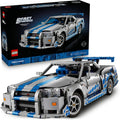 LEGO® Technic™ 2 Fast 2 Furious Nissan Skyline GT-R (R34) Car 42210 Model Kit, Vehicle Building Set, Creative Toy Set for Men, Women or Any Adult Fan