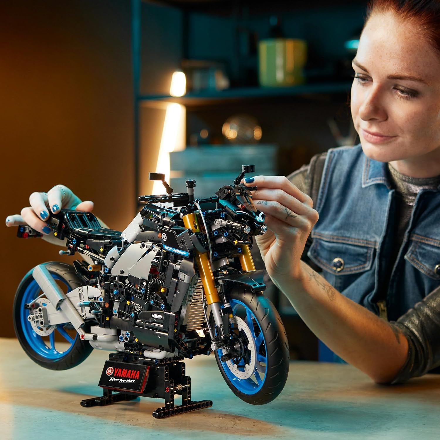 LEGO® Technic Yamaha MT-10 SP 42159 Model Building Kit for Adults, A Treat for Fans of Motorcycle Collectibles