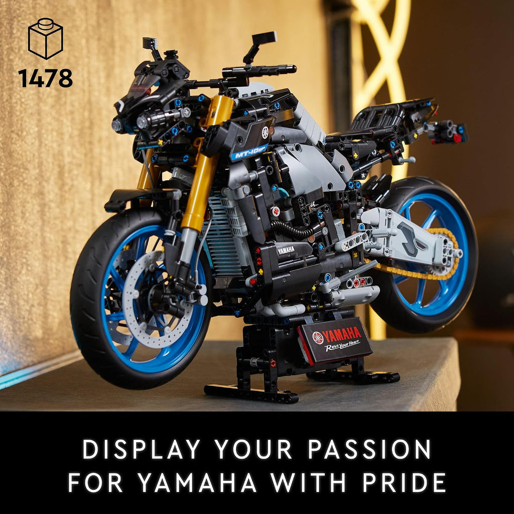 LEGO® Technic Yamaha MT-10 SP 42159 Model Building Kit for Adults, A Treat for Fans of Motorcycle Collectibles