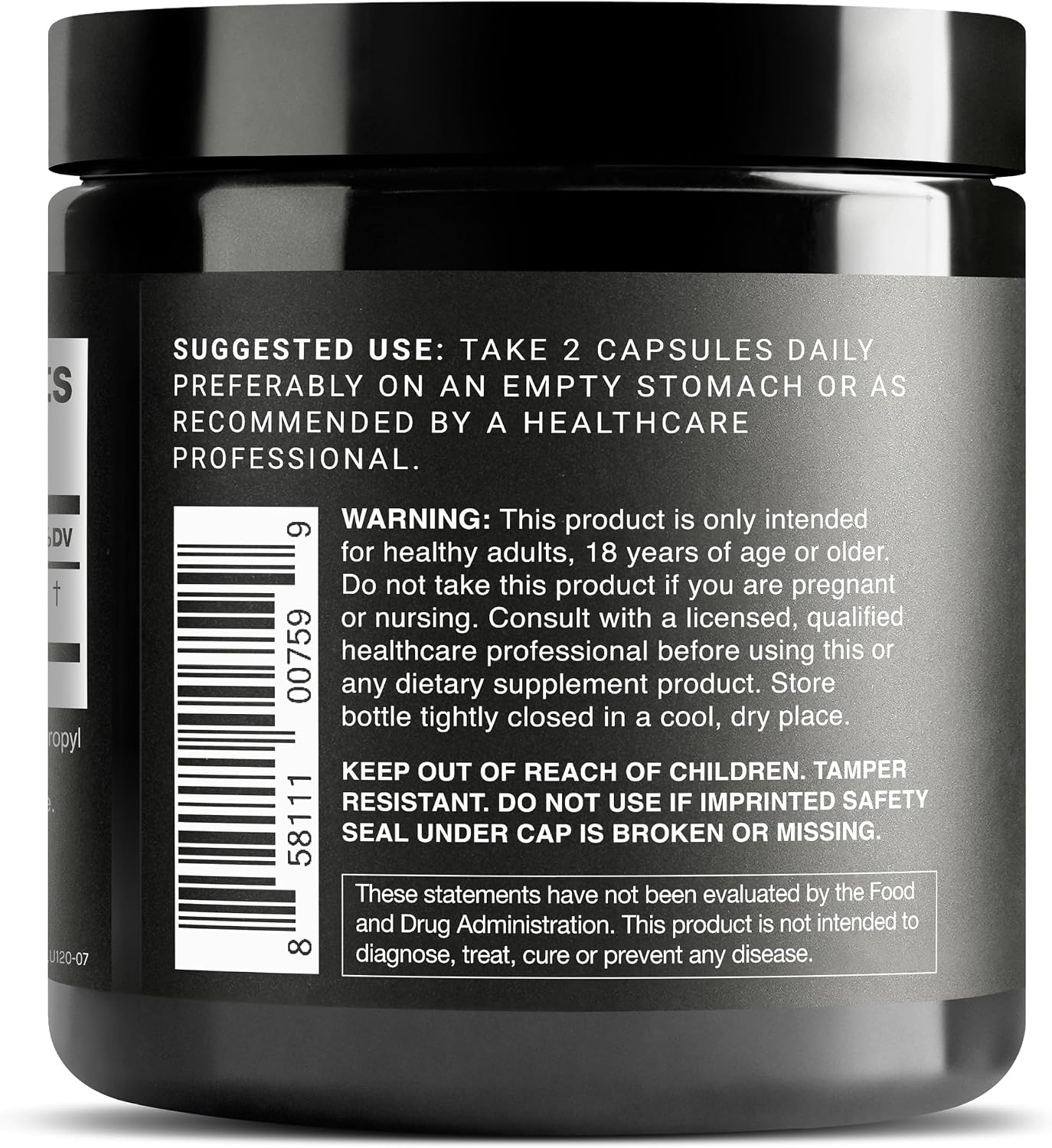 Ultra High Strength Glutathione Capsules - 1000mg Concentrated Formula - 98%+ Highly Purified and Highly Bioavailable - Non-GMO Fermentation - 120 Capsules Reduced Glutathione Supplement