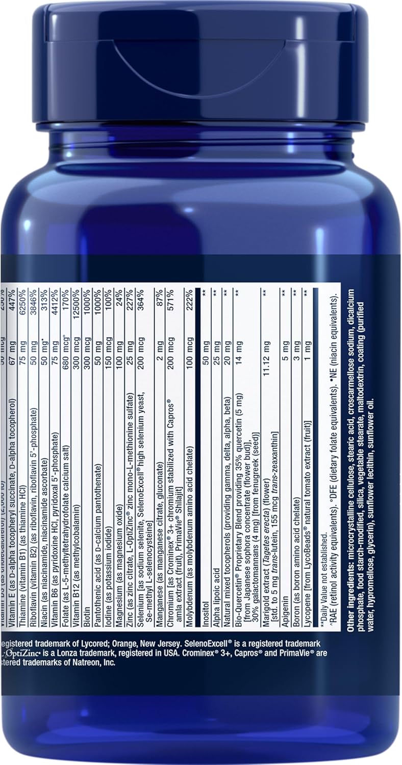 Life Extension Two Per Day (High Potency Multi-vitamin & Mineral Supplement), 120 Tablets