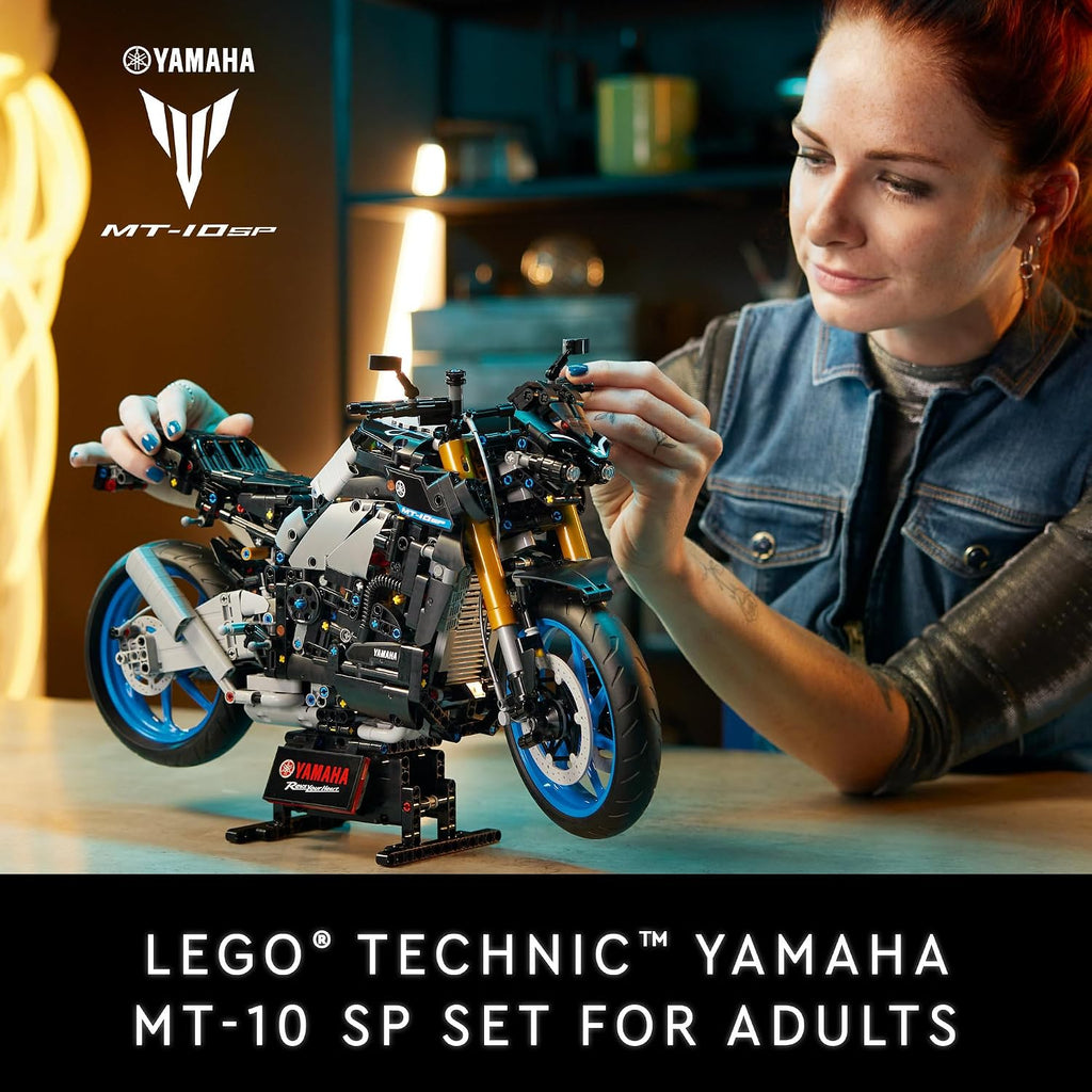 LEGO® Technic Yamaha MT-10 SP 42159 Model Building Kit for Adults, A Treat for Fans of Motorcycle Collectibles