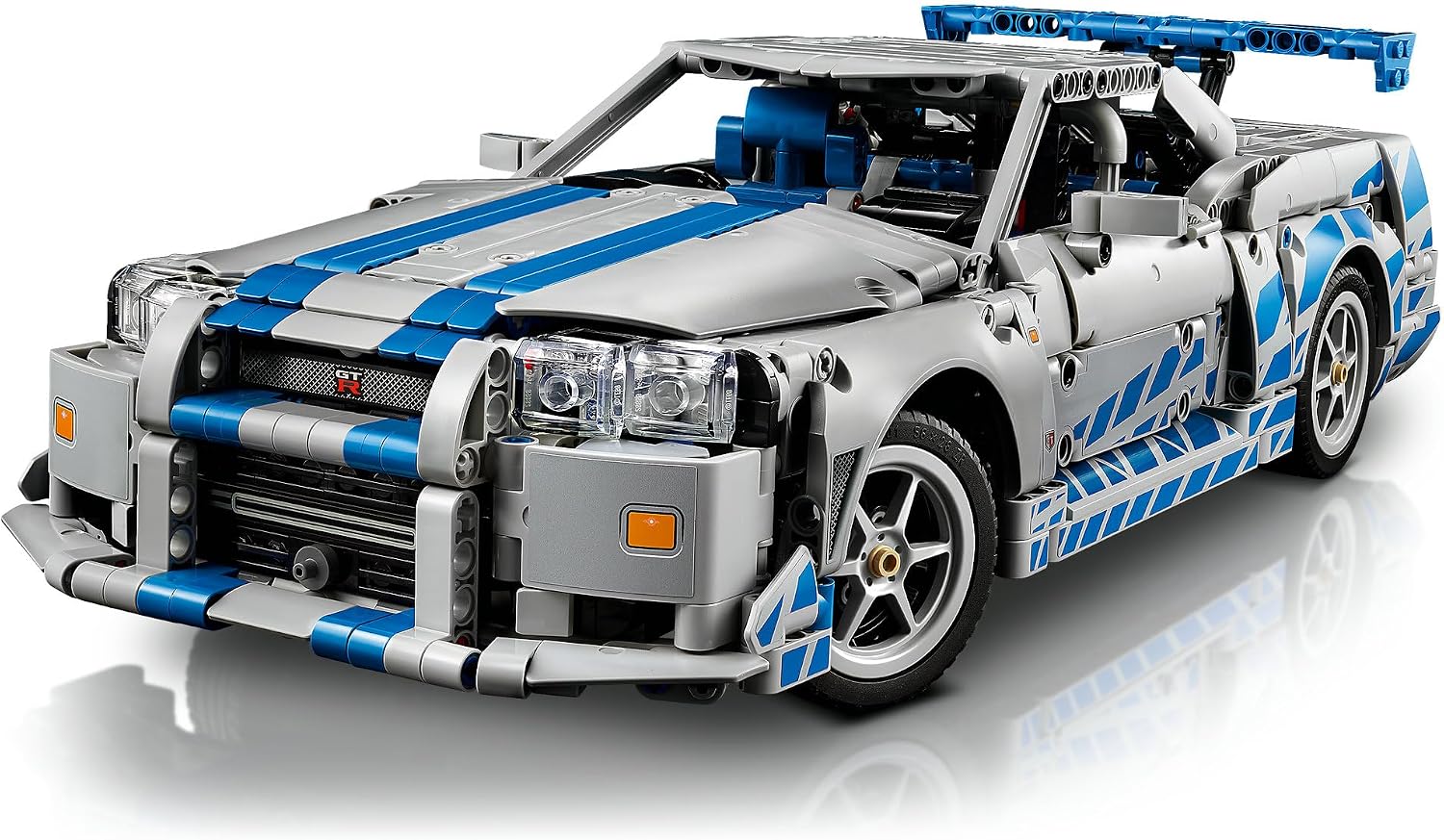 LEGO® Technic™ 2 Fast 2 Furious Nissan Skyline GT-R (R34) Car 42210 Model Kit, Vehicle Building Set, Creative Toy Set for Men, Women or Any Adult Fan
