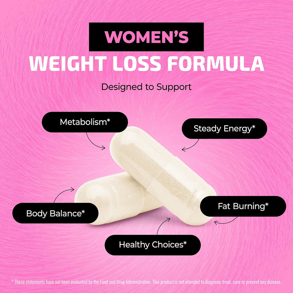 Weight Loss Pills for Women, Fat Burners for Women, Metabolism Booster