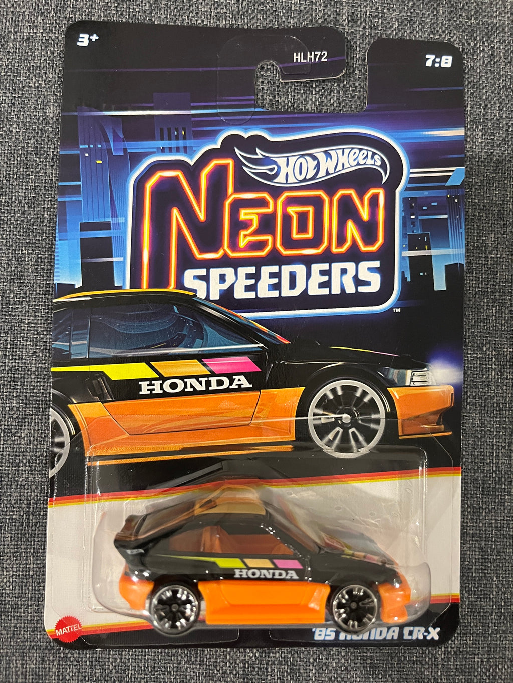 Hot Wheels '85 Honda CR-X — Neon Speeders
